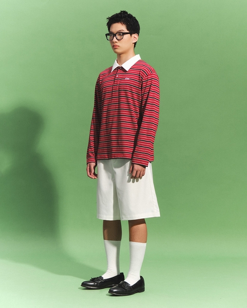 Essential Relaxed Khaki Shorts - Off-white