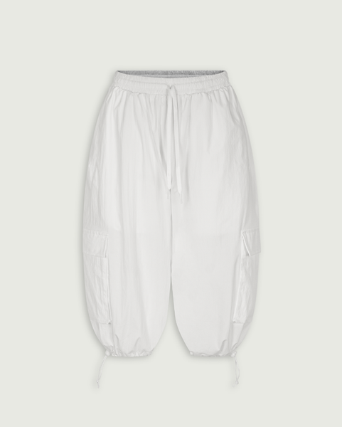 Capri Parachute Pants - Off-white