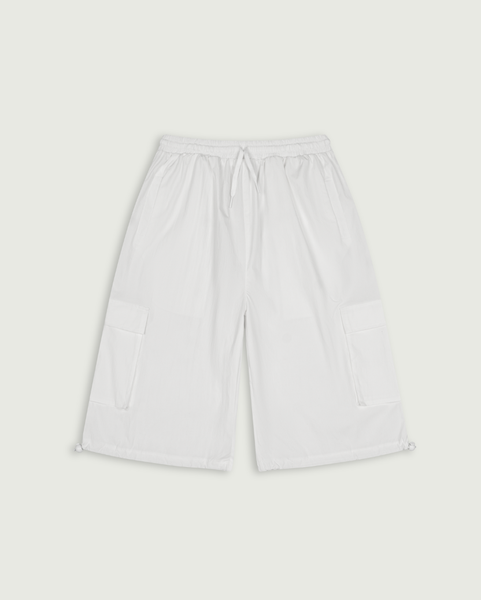 Capri Parachute Pants - Off-white