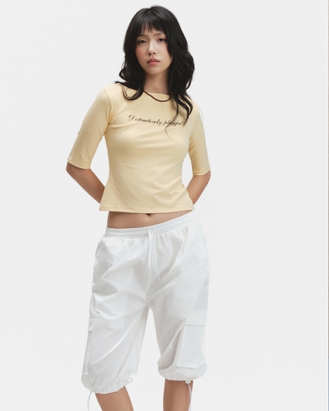 Contour Tee - Butter Yellow