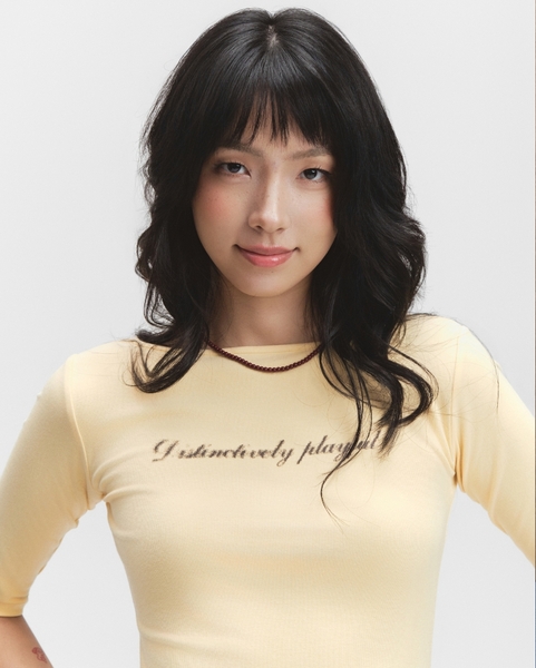 Contour Tee - Butter Yellow