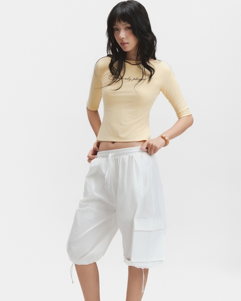 Contour Tee - Butter Yellow