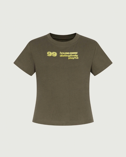 House Crew Tee - Olive Brown