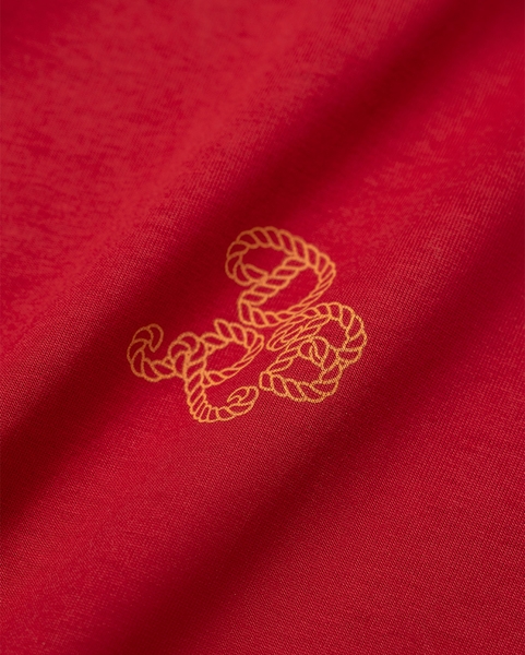 DRB Rope Tee - Crimson