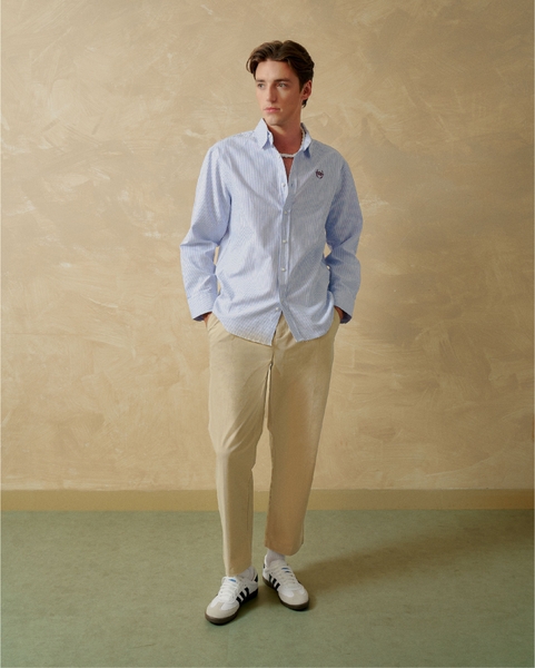 Crest Essential Oxford Shirt - Sailor