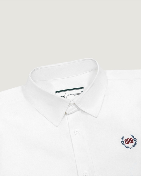 Crest Essential Oxford Shirt - Smoke