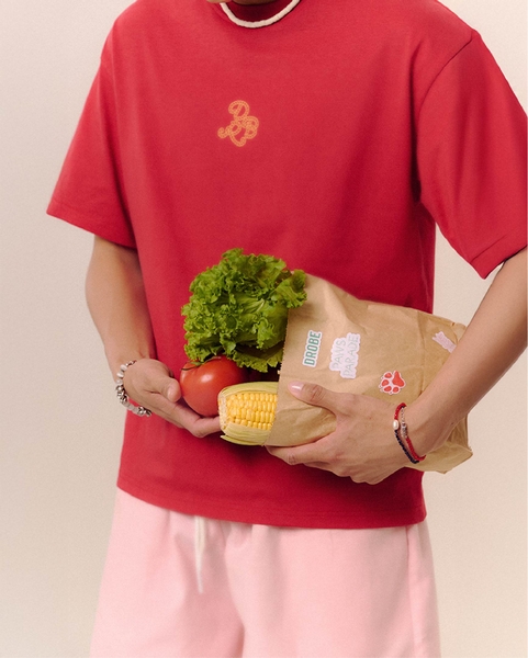 DRB Rope Tee - Crimson