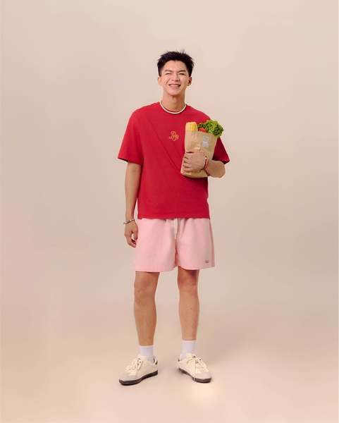 DRB Rope Tee - Crimson