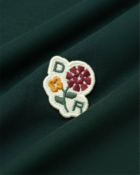 Floret Essential Boxy Tee - Pine Green