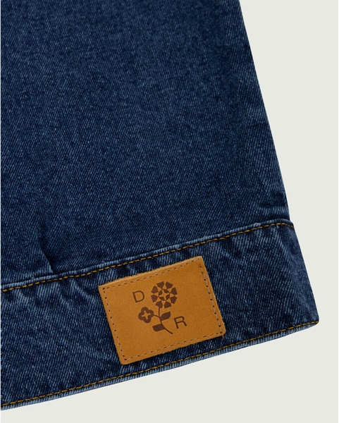 Cropped Denim Jacket - Classic Denim