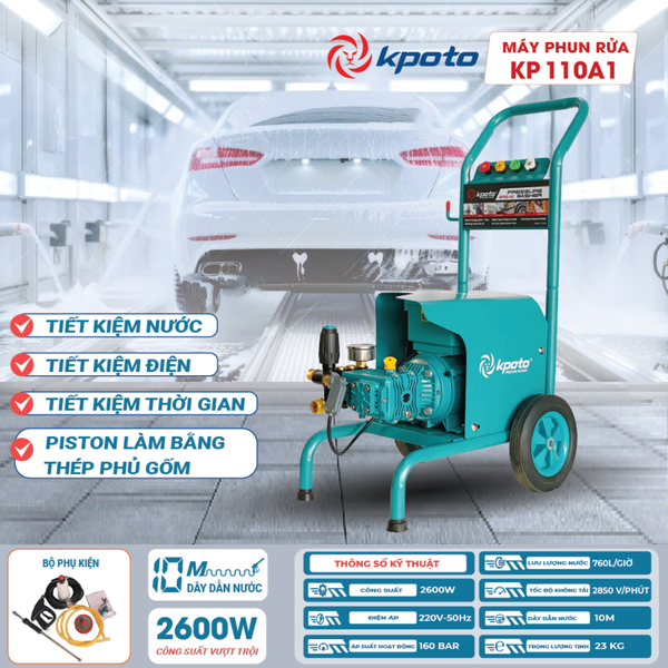 Máy rửa xe Kpoto KP110-A1