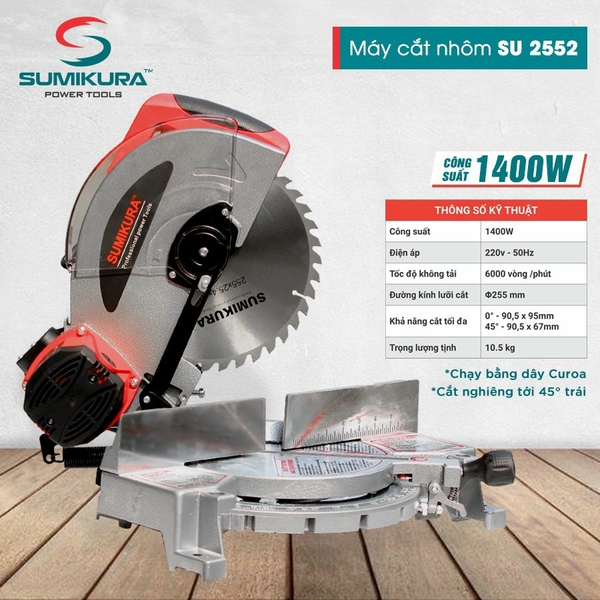 Máy cắt nhôm Sumikura SU2552