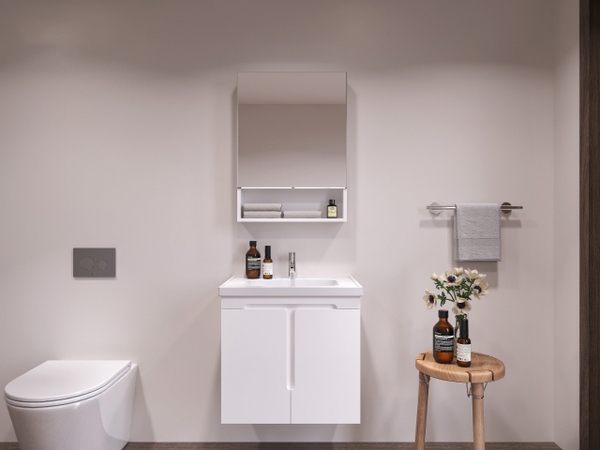 Tủ Lavabo Nhựa PVC Cao Cấp 600mm