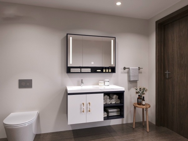 Tủ Lavabo Nhựa PVC Cao Cấp 1000mm