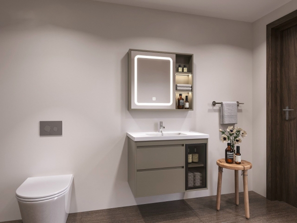 Tủ Lavabo Nhựa PVC Cao Cấp 800mm