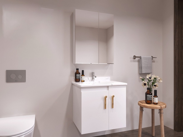 Tủ Lavabo Nhựa PVC Cao Cấp 600mm