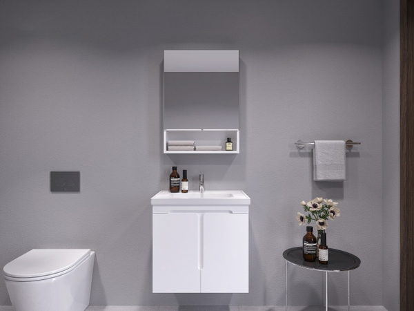 Tủ Lavabo Nhựa PVC Cao Cấp 600mm