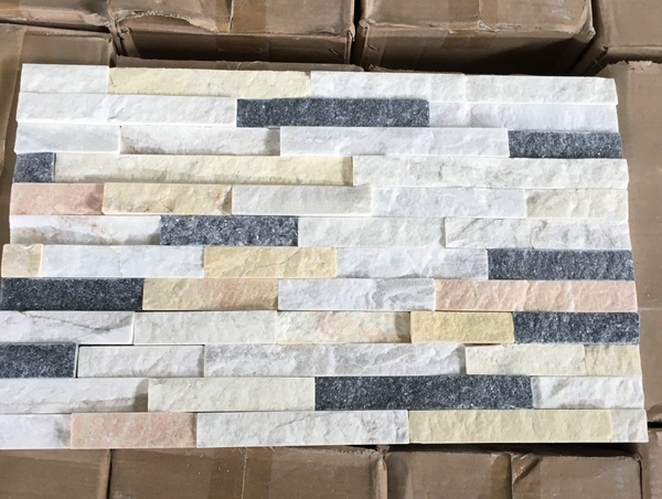 Đá ghép 3 màu 15x50