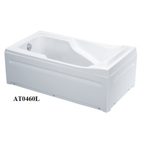 Bồn Tắm Chân Yếm Trái 1600cm CAESAR AT0460L(R)