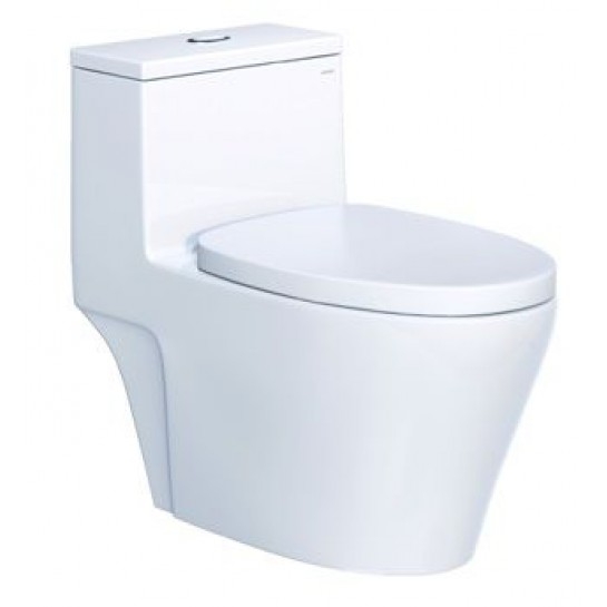 Bồn cầu 1 khối nắp êm CAESAR CD1356