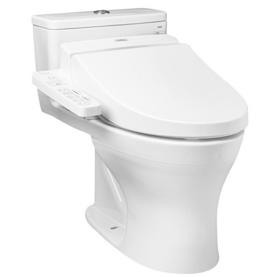 Bồn Cầu 1 Khối Nắp Điện Tử TOTO MS855DW7