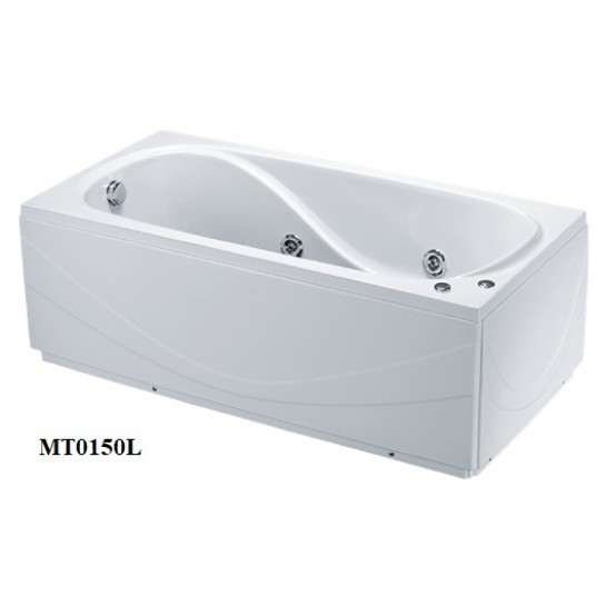 Bồn Tắm Massage 1510cm Yếm trái CAESAR MT0150L(R)