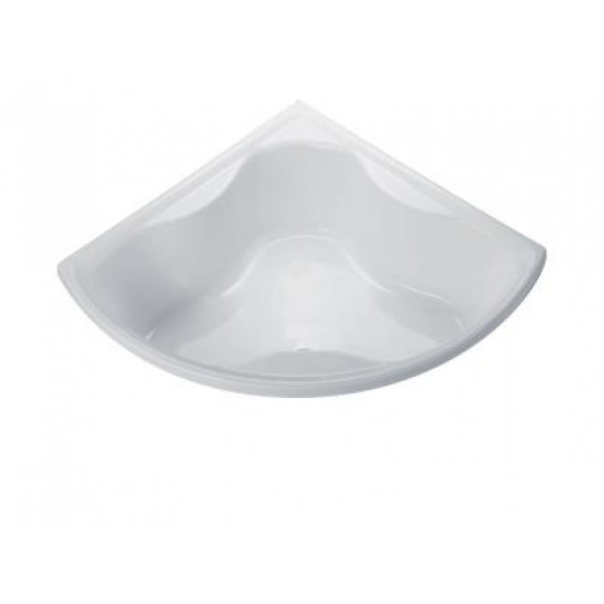 Bồn tắm góc không chân yếm CAESAR 134cm AT5133A