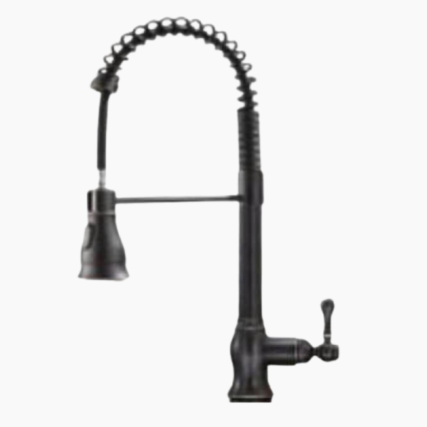 Vòi rửa chén nóng lạnh LUXTA L3228X Black