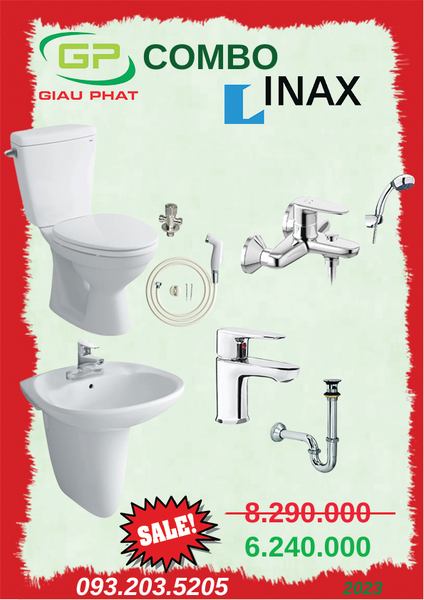Combo thiết bị vệ sinh INAX