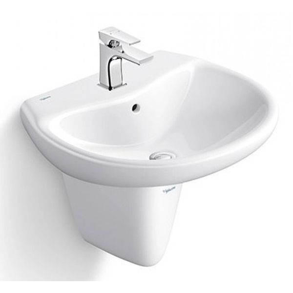 Lavabo Treo Tường + Chân Treo VIGLACERA V23, VI5 (Nano Titan, Bao bì, bộ Bulông ốc vít)