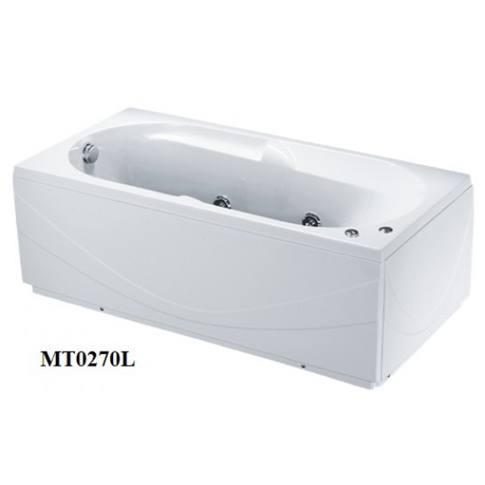 Bồn Tắm Chân Yếm Trái CAESAR 1710cm MT0270L(R)