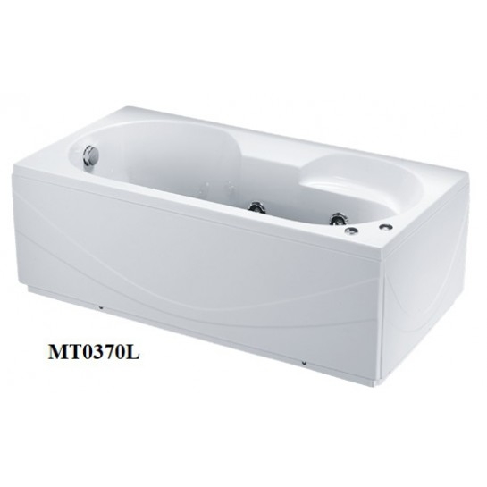 Bồn tắm yếm trái 1710cm CAESAR MT0370L(R)