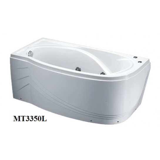 Bồn tắm massage yếm trái CAESAR 1510cm MT3350L(R)