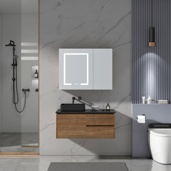 Tủ Lavabo PlyWood Laminate Cao Cấp 800mm