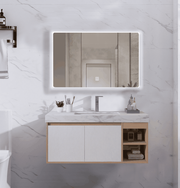 Tủ Lavabo PlyWood Laminate Cao Cấp 800mm