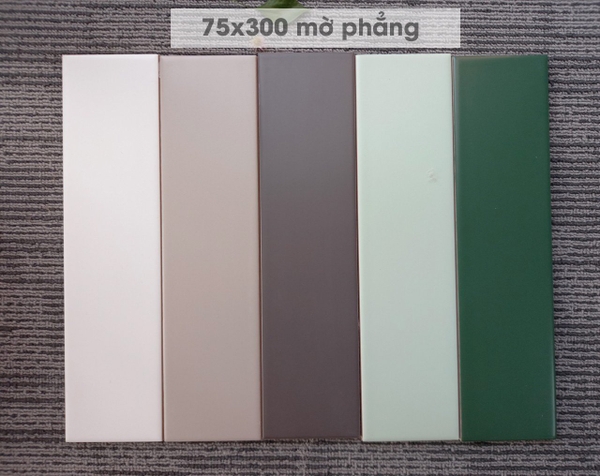 Men mờ phẳng 75x300