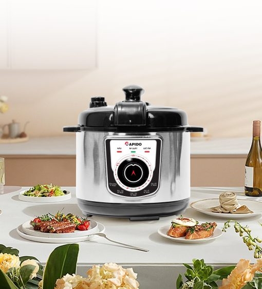 Nồi áp suất đa năng Rapido RPC -1000M (Điều khiển cơ)