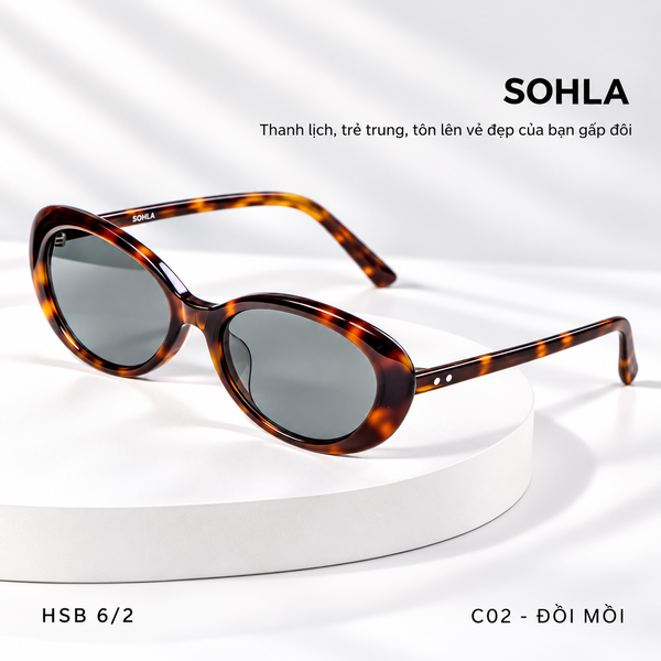 GỌNG KÍNH, HIỆU SOHLA, MÃ: HSB615