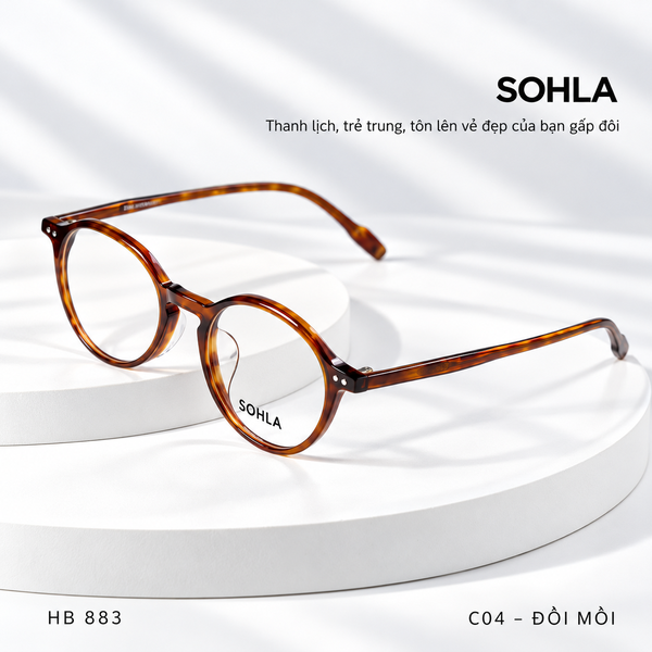GỌNG KÍNH CẬN, HIỆU SOHLA, MÃ: 883