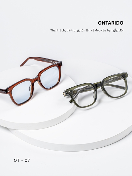 GỌNG KÍNH CẬN, HIỆU ONTARIDO, MÃ: OT07