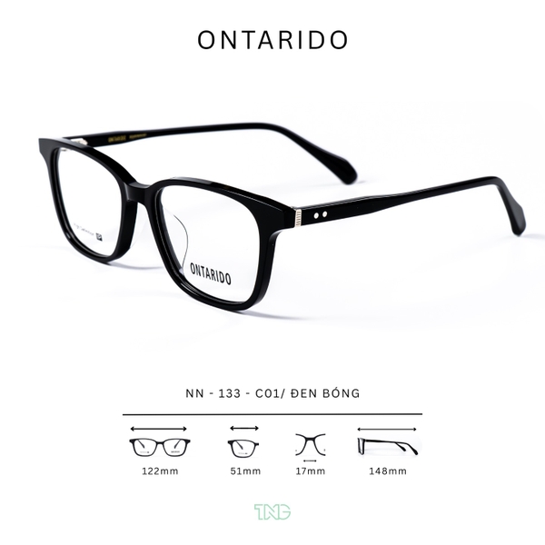 GỌNG KÍNH CẬN, HIỆU ONTARIDO, MÃ: NN-133