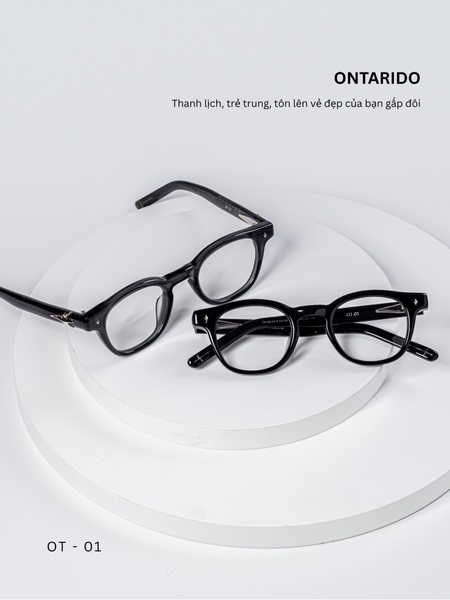 GỌNG KÍNH CẬN, HIỆU ONTARIDO, MÃ: OT01