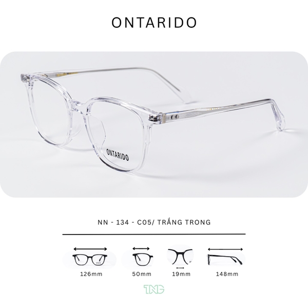 GỌNG KÍNH CẬN, HIỆU ONTARIDO, MÃ: NN-134