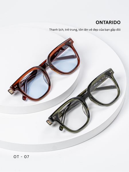GỌNG KÍNH CẬN, HIỆU ONTARIDO, MÃ: OT07