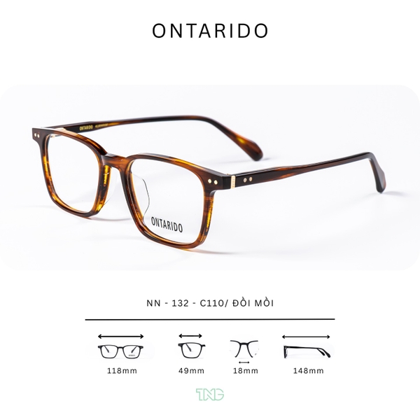 GỌNG KÍNH CẬN, HIỆU ONTARIDO, MÃ: NN-132