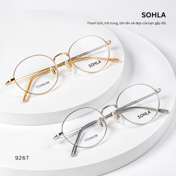 GỌNG KÍNH CẬN, HIỆU SOHLA, MÃ: 926T