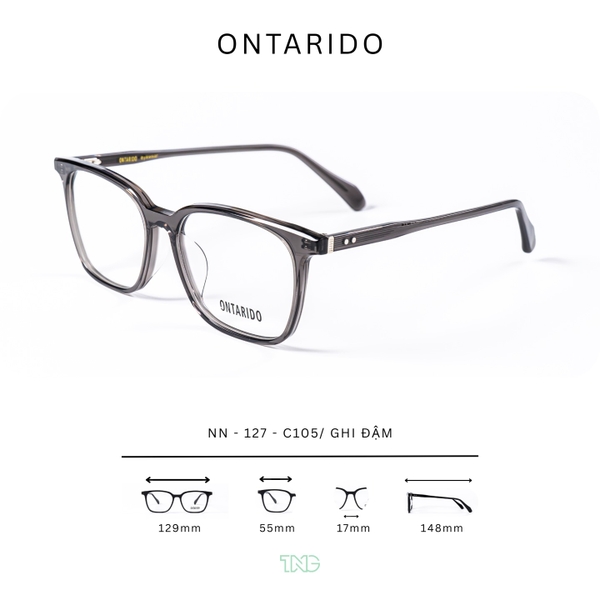 GỌNG KÍNH CẬN, HIỆU ONTARIDO, MÃ: NN-127