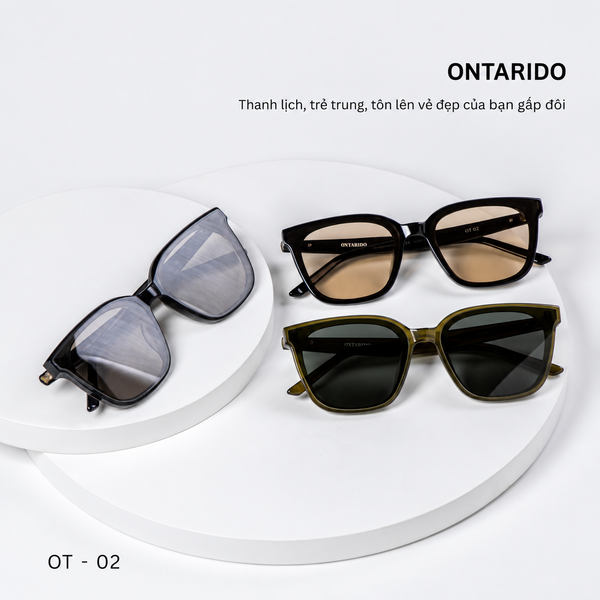 GỌNG KÍNH CẬN, HIỆU ONTARIDO, MÃ: OT02