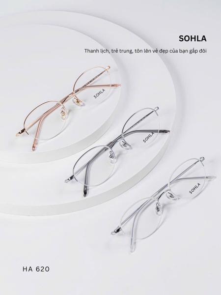 GỌNG KÍNH CẬN, HIỆU SOHLA, MÃ: HA62014