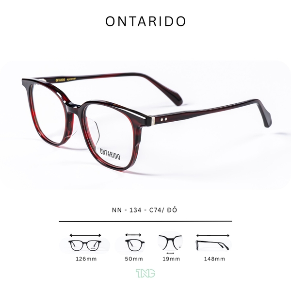 GỌNG KÍNH CẬN, HIỆU ONTARIDO, MÃ: NN-134